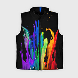 Женский жилет Всплеск красок