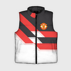 Женский жилет Manchester United: Stipe, цвет: 3D-черный