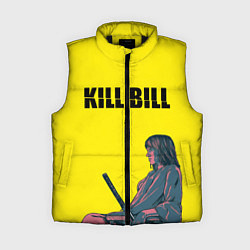 Женский жилет Kill Bill, цвет: 3D-черный