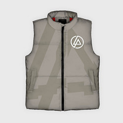 Женский жилет Linkin Park: Grey style, цвет: 3D-красный