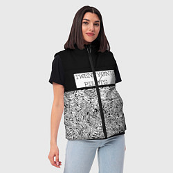 Женский жилет Twenty one pilots: Duo colour, цвет: 3D-светло-серый — фото 2