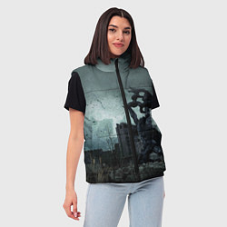 Женский жилет STALKER: Pripyat, цвет: 3D-черный — фото 2