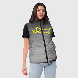 Женский жилет Borussia Dortmund - New Design 2022, цвет: 3D-черный — фото 2