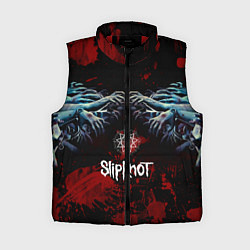 Женский жилет Slipknot руки зомби, цвет: 3D-красный