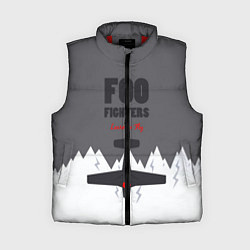 Женский жилет Foo Fighters: Learn to fly, цвет: 3D-красный
