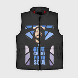 Женский жилет Give Grohl Your Soul, цвет: 3D-красный