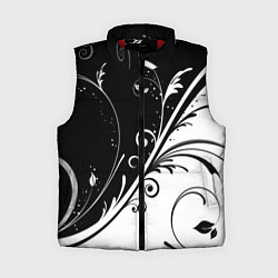 Женский жилет Цветочный узор, цвет: 3D-красный