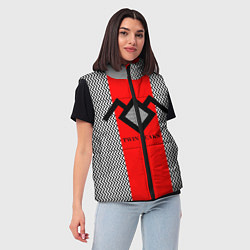 Женский жилет Twin Peaks Mark, цвет: 3D-светло-серый — фото 2