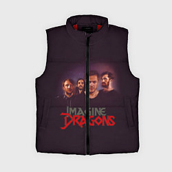 Женский жилет Группа Imagine Dragons, цвет: 3D-красный