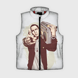 Женский жилет Eminem: Street Music, цвет: 3D-красный