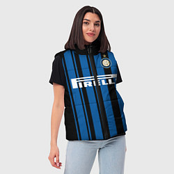 Женский жилет Inter FC: Home 17/18, цвет: 3D-черный — фото 2