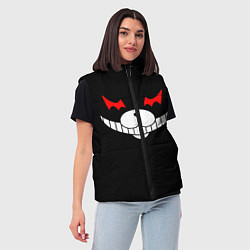 Женский жилет Monokuma Black, цвет: 3D-черный — фото 2
