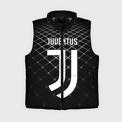 Женский жилет FC Juventus: Black Lines, цвет: 3D-светло-серый