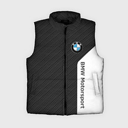 Женский жилет BMW CARBON БМВ КАРБОН, цвет: 3D-черный