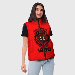 Женский жилет Сделано в СССР 1980, цвет: 3D-красный — фото 2