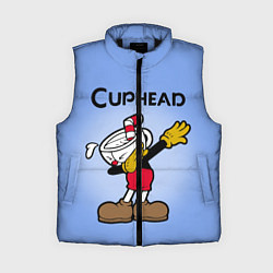 Женский жилет Cuphead Dab, цвет: 3D-черный