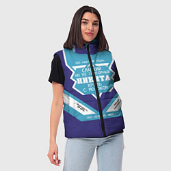 Женский жилет Никита сладкий, цвет: 3D-черный — фото 2