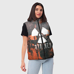 Женский жилет S.T.A.L.K.E.R: Orange Toxic, цвет: 3D-красный — фото 2