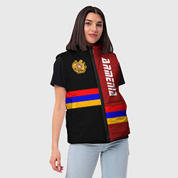 Женский жилет Armenia, цвет: 3D-светло-серый — фото 2