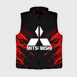 Женский жилет Mitsubishi: Red Anger, цвет: 3D-красный