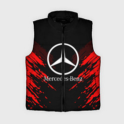 Женский жилет Mercedes-Benz: Red Anger, цвет: 3D-черный