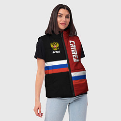 Женский жилет Crimea, Russia, цвет: 3D-светло-серый — фото 2