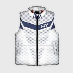 Женский жилет N7: White Armor, цвет: 3D-красный