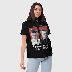 Женский жилет Markul: Friends & Family, цвет: 3D-красный — фото 2