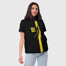 Женский жилет Kill Bill, цвет: 3D-черный — фото 2