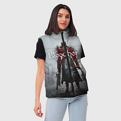 Женский жилет Bloodborne: Hell Knight, цвет: 3D-красный — фото 2