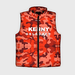 Женский жилет Kenny: Obladaet Camo, цвет: 3D-черный
