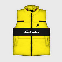 Женский жилет Lamborghini Style, цвет: 3D-красный