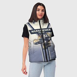 Женский жилет Warhammer 40000: Tau Empire, цвет: 3D-черный — фото 2