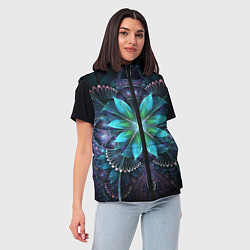 Женский жилет Астральная мандала, цвет: 3D-светло-серый — фото 2