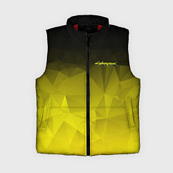 Женский жилет Cyberpunk 2077: Yellow Poly