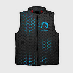 Женский жилет Team Liquid: Carbon Style, цвет: 3D-красный