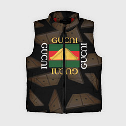 Женский жилет Gusli Gusli, цвет: 3D-красный