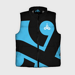Женский жилет CS:GO - Cloud9 the form 2018-2019, цвет: 3D-светло-серый