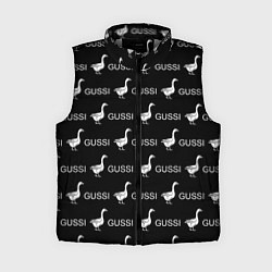 Женский жилет GUSSI: Black Pattern, цвет: 3D-светло-серый