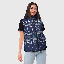 Женский жилет Winter PS, цвет: 3D-черный — фото 2