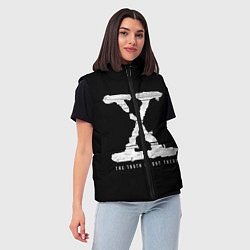 Женский жилет The Truth Is Out There, цвет: 3D-красный — фото 2