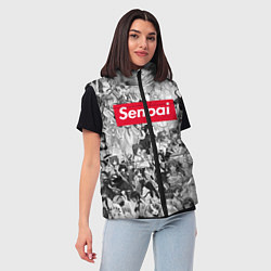 Женский жилет SENPAI Stories, цвет: 3D-светло-серый — фото 2