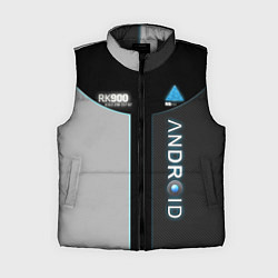 Женский жилет Detroit: Android RK900, цвет: 3D-черный