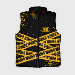 Женский жилет PUBG: Only Winner, цвет: 3D-красный