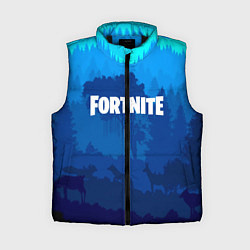 Женский жилет Fortnite: Blue Forest