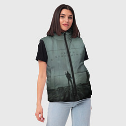 Женский жилет Death Stranding, цвет: 3D-красный — фото 2