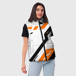 Женский жилет CS:GO Asiimov Light, цвет: 3D-красный — фото 2