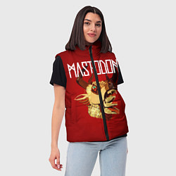 Женский жилет Mastodon: Leviathan, цвет: 3D-красный — фото 2