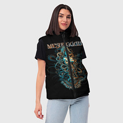 Женский жилет Meshuggah: Violent Sleep, цвет: 3D-черный — фото 2