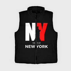 Женский жилет New York City, цвет: 3D-черный